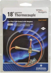 White-Rodgers - 18" Lead Length Universal Replacement HVAC Thermocouple - Universal Connection - Eagle Tool & Supply