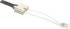 White-Rodgers - 120 VAC, 5 Amp, Two Terminal Receptacle with .093" Male Pins Connection, Silicon Carbide Hot Surface Ignitor - 9" Lead Length, For Use with Gas Burner - Eagle Tool & Supply