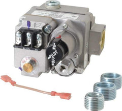 White-Rodgers - 24 VAC Coil Voltage, 3/4" x 3/4" Pipe, Natural, LP Standing Pilot Gas Valve - Inlet Pressure Tap, Side Taps - Eagle Tool & Supply