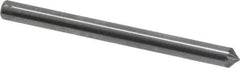 SGS Pro - 1/8" Cut Diam, 1/8" Shank Diam, Cone Head Double Cut Burr - Carbide, Point End, 1/16" LOC, 1-1/2" OAL - Eagle Tool & Supply
