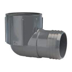 Value Collection - 2" Barb, 2 FIPT, Multiple Barbed Tube Elbow - PVC, Female - Eagle Tool & Supply