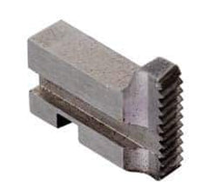 Vargus - Metric Coarse Thread, 10° Hook Angle, Projection, Right Hand High Speed Steel Chaser - 1-1/4" Die Head Compatibility, 33° Chamfer Angle - Eagle Tool & Supply