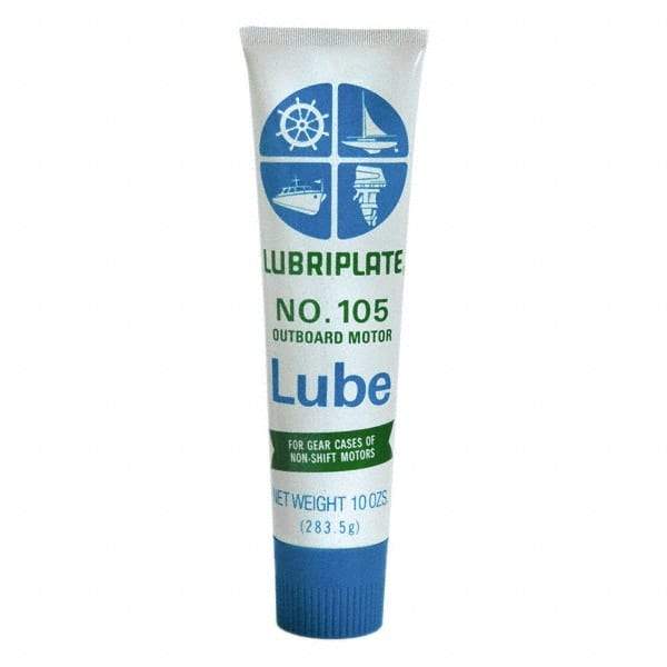 Lubriplate - 10 oz Tube Calcium General Purpose Grease - Off White, 150°F Max Temp, NLGIG 0, - Eagle Tool & Supply