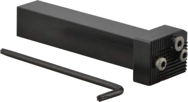 Seco - G, Right Hand Cut, 0° Lead Angle, 3/4" Shank Height x 3/4" Shank Width, Indexable Turning Toolholder - 4-1/2" OAL, Series Multi-Directional Turning (MDT) - Eagle Tool & Supply