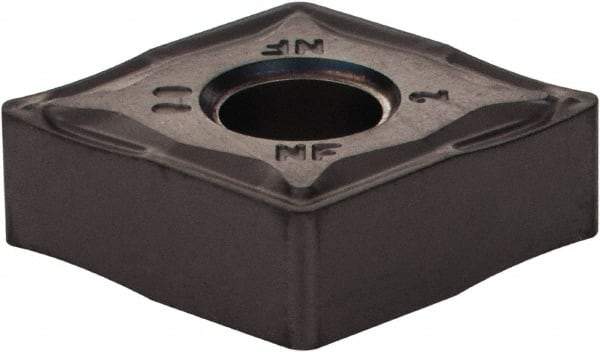 Iscar - CNMG432 NF Grade IC907 Carbide Turning Insert - 80° Diamond, 1/2" Inscr Circle, 3/16" Thick, 1/32" Corner Radius - Eagle Tool & Supply