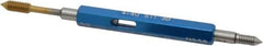 Made in USA - 4-40 Thread, High Speed Tool Steel, Class 3B, Plug Thread Insert Go/No Go Gage - Double Ended with Handle - Eagle Tool & Supply
