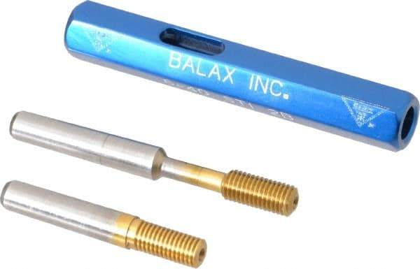 Made in USA - 6-40 Thread, High Speed Tool Steel, Class 2B, Screw Thread Insert Go/No Go Gage - Double Ended with Handle - Eagle Tool & Supply