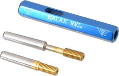 Made in USA - 6-40 Thread, High Speed Tool Steel, Class 2B, Screw Thread Insert Go/No Go Gage - Double Ended with Handle - Eagle Tool & Supply