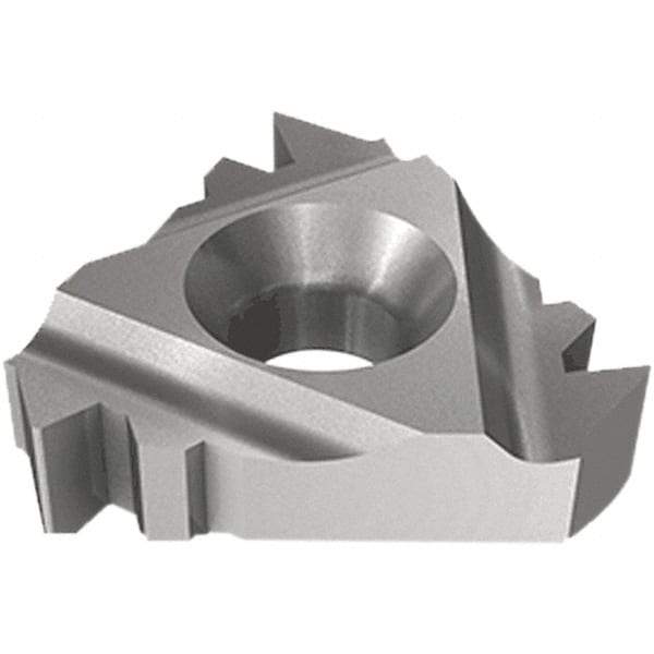 Iscar - 11IR Internal Right Hand ISO Laydown Threading Insert - Grade IC908, TiAlN Coated Carbide, 6.35mm Inscribed Circle - Eagle Tool & Supply