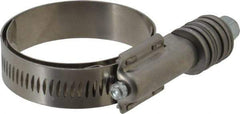 IDEAL TRIDON - Steel Auto-Adjustable Worm Drive Clamp - 5/8" Wide x 5/8" Thick, 1-1/4" Hose, 1-1/4 to 2-1/8" Diam - Eagle Tool & Supply