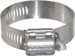 IDEAL TRIDON - SAE Size 24, 1-1/16 to 2" Diam, Stainless Steel MS Series MIL-Spec Worm Drive Clamp - 1/2" Wide, Material Grade 410, Series MS Mil Spec - Eagle Tool & Supply