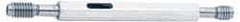 Vermont Gage - M33x3.5, Class 6H, Single End Plug Thread Go Gage - Tool Steel, Size 5 Handle Not Included - Eagle Tool & Supply