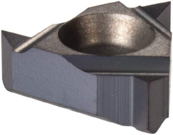Iscar - 11IL Internal Left Hand 48-16 Partial Profile 60° Laydown Threading Insert - Grade IC908, TiAlN Coated Carbide, 6.35mm Inscribed Circle - Eagle Tool & Supply