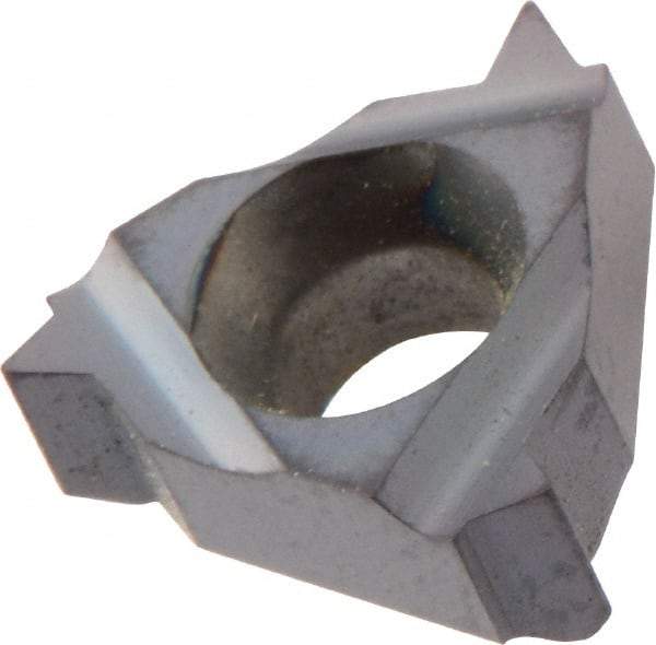 Iscar - 11IR Internal Right Hand 14 UN Laydown Threading Insert - Grade IC908, TiAlN Coated Carbide, 6.35mm Inscribed Circle - Eagle Tool & Supply
