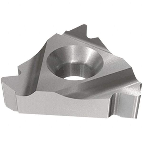 Iscar - 16IR Internal Right Hand 14 Whitworth Laydown Threading Insert - Grade IC908, TiAlN Coated Carbide, 9.53mm Inscribed Circle - Eagle Tool & Supply