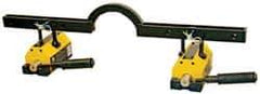 Mag-Mate - 400 Lb Load Capacity, Permanent Neo-Lift Magnet - 9" High x 4-1/2" Wide, 2 Poles, For Use with Flats - Eagle Tool & Supply