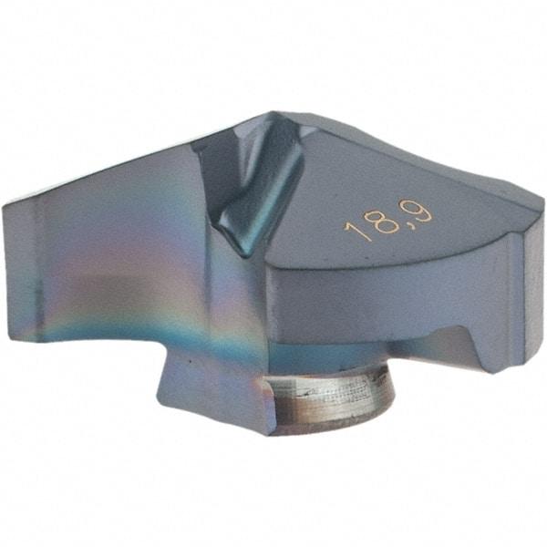 Iscar - Series IDI-SG, 0.744" Diam Grade IC908 140° Replaceable Drill Tip - Carbide, TiAlN Finish - Eagle Tool & Supply