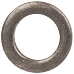 Made in USA - #0 Screw, Grade 300 Stainless Steel Standard Flat Washer - 0.063" ID x 0.099" OD, 0.016" Thick, Passivated Finish, Meets Military Specifications - Eagle Tool & Supply