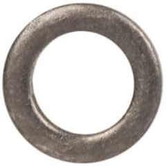 Made in USA - #0 Screw, Grade 300 Stainless Steel Standard Flat Washer - 0.063" ID x 0.099" OD, 0.016" Thick, Passivated Finish, Meets Military Specifications - Eagle Tool & Supply