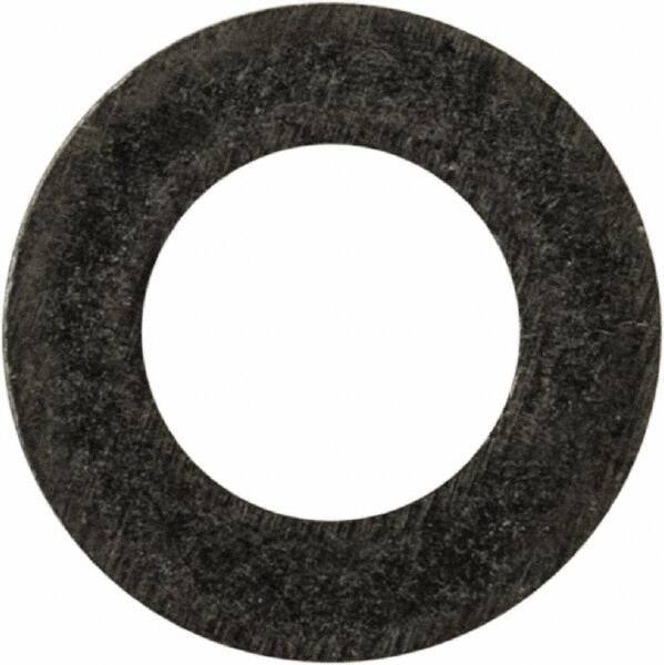 Made in USA - #5L Screw, Grade 300 Stainless Steel Standard Flat Washer - 0.128" ID x 0.238" OD, 0.016" Thick, Passivated Finish, Meets Military Specifications - Eagle Tool & Supply