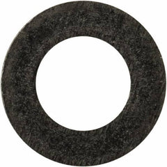 Made in USA - #5L Screw, Grade 300 Stainless Steel Standard Flat Washer - 0.128" ID x 0.238" OD, 0.016" Thick, Passivated Finish, Meets Military Specifications - Eagle Tool & Supply
