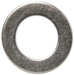 Made in USA - 7/16" Screw, Grade AN960 Stainless Steel Standard Flat Washer - 0.453" ID x 3/4" OD, 0.032" Thick, Passivated Finish, Meets Military Specifications - Eagle Tool & Supply