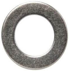 Made in USA - 7/16" Screw, Grade AN960 Stainless Steel Standard Flat Washer - 0.453" ID x 3/4" OD, 0.032" Thick, Passivated Finish, Meets Military Specifications - Eagle Tool & Supply