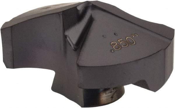 Iscar - Series IDI-SG, 0.85" Diam Grade IC908 140° Replaceable Drill Tip - Carbide, TiAlN Finish - Eagle Tool & Supply