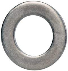 Made in USA - 1/2" Screw, Grade AN960 Stainless Steel Standard Flat Washer - 0.515" ID x 7/8" OD, 0.063" Thick, Passivated Finish, Meets Military Specifications - Eagle Tool & Supply