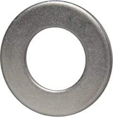 Made in USA - 5/8" Screw, Grade AN960 Stainless Steel Standard Flat Washer - 0.64" ID x 1.188" OD, 0.063" Thick, Passivated Finish, Meets Military Specifications - Eagle Tool & Supply