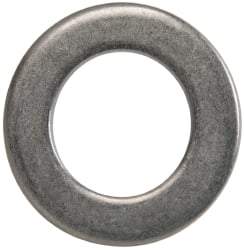 Made in USA - 7/8" Screw, Grade AN960 Stainless Steel Standard Flat Washer - 0.89" ID x 1-1/2" OD, 0.09" Thick, Passivated Finish, Meets Military Specifications - Eagle Tool & Supply