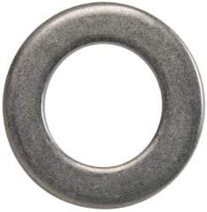 Made in USA - 7/8" Screw, Grade AN960 Stainless Steel Standard Flat Washer - 0.89" ID x 1-1/2" OD, 0.09" Thick, Passivated Finish, Meets Military Specifications - Eagle Tool & Supply
