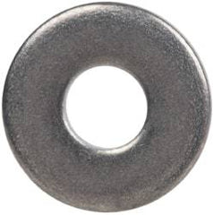 Made in USA - #4 Screw, Grade AN960 Stainless Steel Standard Flat Washer - 1/8" ID x 0.312" OD, 0.032" Thick, Passivated Finish, Meets Military Specifications - Eagle Tool & Supply