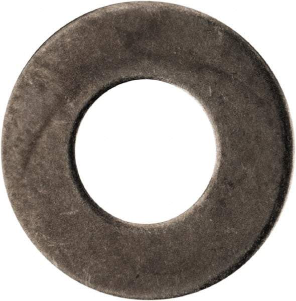 Made in USA - #8L Screw, Grade AN960 Stainless Steel Standard Flat Washer - 0.174" ID x 3/8" OD, 0.016" Thick, Passivated Finish, Meets Military Specifications - Eagle Tool & Supply