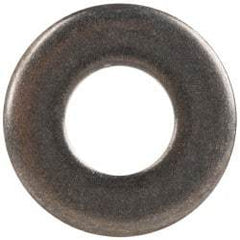 Made in USA - #10 Screw, Grade AN960 Stainless Steel Standard Flat Washer - 0.203" ID x 0.438" OD, 0.063" Thick, Passivated Finish, Meets Military Specifications - Eagle Tool & Supply