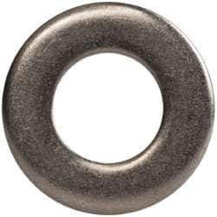 Made in USA - 1/4" Screw, Grade AN960 Stainless Steel Standard Flat Washer - 0.267" ID x 1/2" OD, 0.063" Thick, Passivated Finish, Meets Military Specifications - Eagle Tool & Supply