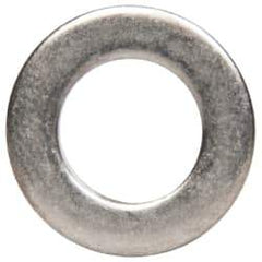 Made in USA - 5/16" Screw, Grade AN960 Stainless Steel Standard Flat Washer - 0.328" ID x 0.562" OD, 0.063" Thick, Passivated Finish, Meets Military Specifications - Eagle Tool & Supply