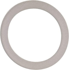 Made in USA - 1/2" Screw, Grade 6/6 Nylon Standard Flat Washer - 9/16" ID x 3/4" OD, 0.031" Thick, Plain Finish - Eagle Tool & Supply