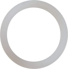 Made in USA - 5/8" Screw, Grade 6/6 Nylon Standard Flat Washer - 5/8" ID x 0.813" OD, 0.031" Thick, Plain Finish - Eagle Tool & Supply