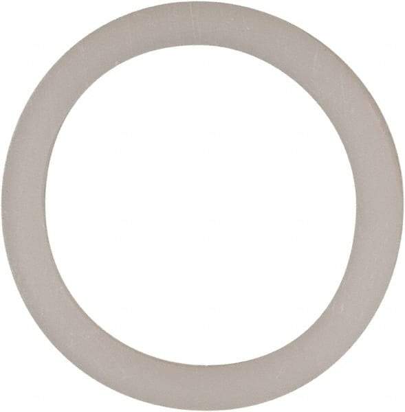 Made in USA - 5/8" Screw, Grade 6/6 Nylon Standard Flat Washer - 5/8" ID x 0.813" OD, 0.062" Thick, Plain Finish - Eagle Tool & Supply