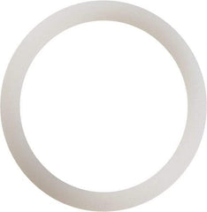 Made in USA - 5/8" Screw, Grade 6/6 Nylon Standard Flat Washer - 21/32" ID x 0.843" OD, 0.062" Thick, Plain Finish - Eagle Tool & Supply