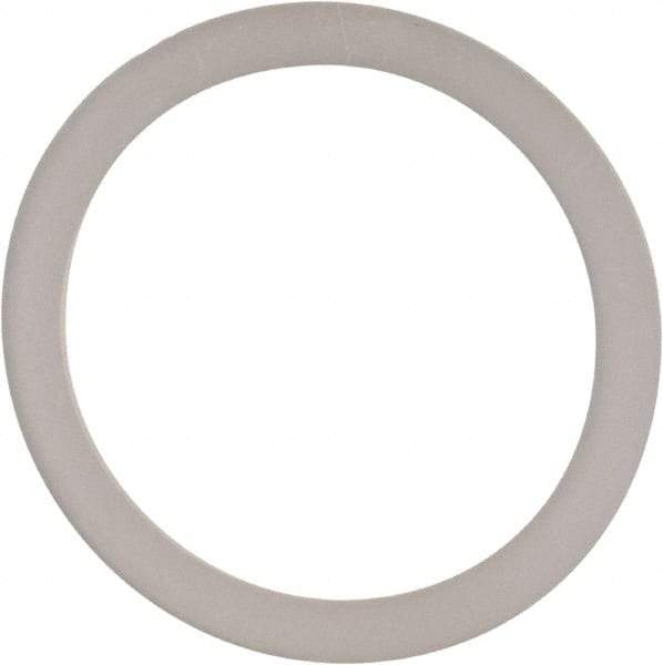 Made in USA - 5/8" Screw, Grade 6/6 Nylon Standard Flat Washer - 11/16" ID x 7/8" OD, 0.031" Thick, Plain Finish - Eagle Tool & Supply