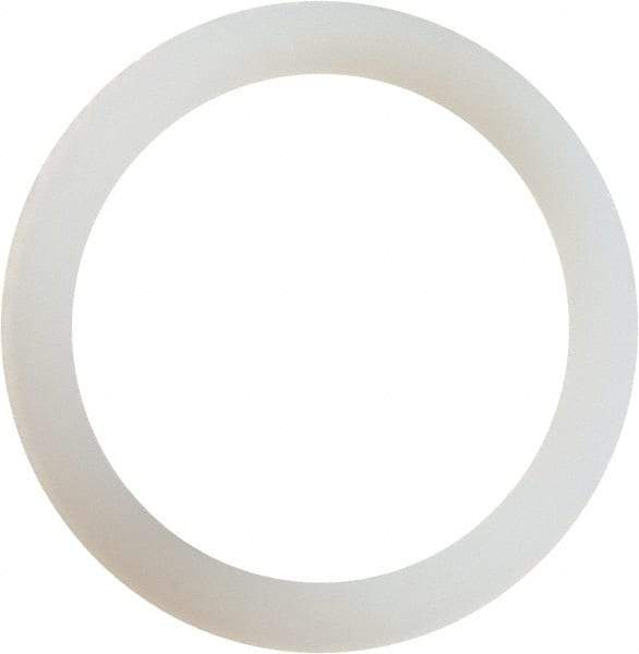 Made in USA - 3/4" Screw, Grade 6/6 Nylon Standard Flat Washer - 3/4" ID x 1" OD, 0.062" Thick, Plain Finish - Eagle Tool & Supply