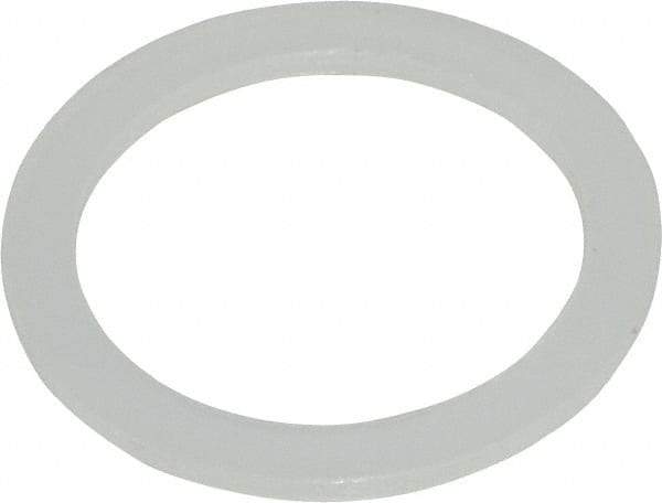 Made in USA - 7/8" Screw, Grade 6/6 Nylon Standard Flat Washer - 7/8" ID x 1-1/8" OD, 0.062" Thick, Plain Finish - Eagle Tool & Supply
