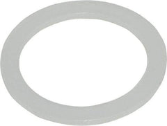 Made in USA - 7/8" Screw, Grade 6/6 Nylon Standard Flat Washer - 7/8" ID x 1-1/8" OD, 0.062" Thick, Plain Finish - Eagle Tool & Supply