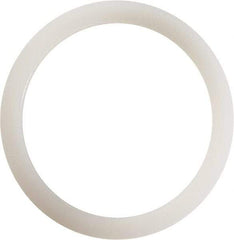 Made in USA - 1" Screw, Grade 6/6 Nylon Standard Flat Washer - 1" ID x 1-1/4" OD, 0.062" Thick, Plain Finish - Eagle Tool & Supply