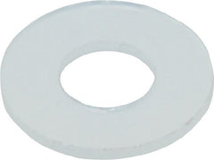 1″ Screw Standard Flat Washer: Nylon, Uncoated 1.005″ ID, 1.25″ OD, 0.007″ Thick