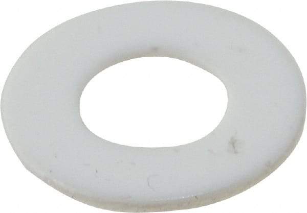 Made in USA - 1/2" Screw, PTFE Standard Flat Washer - 1/2" ID x 1.003" OD, 0.062" Thick, Plain Finish - Eagle Tool & Supply