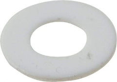 Made in USA - 1/2" Screw, PTFE Standard Flat Washer - 1/2" ID x 1.003" OD, 0.062" Thick, Plain Finish - Eagle Tool & Supply