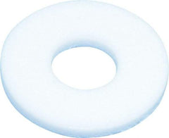 Made in USA - 5/16" Screw, PTFE Standard Flat Washer - 0.344" ID x 7/8" OD, 0.08" Thick, Plain Finish - Eagle Tool & Supply